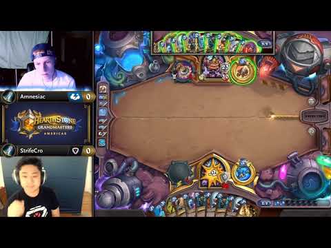 Hearthstone Grandmasters 2019: Amnesiac vs StrifeCro | Week 1 Day 1 | Americas