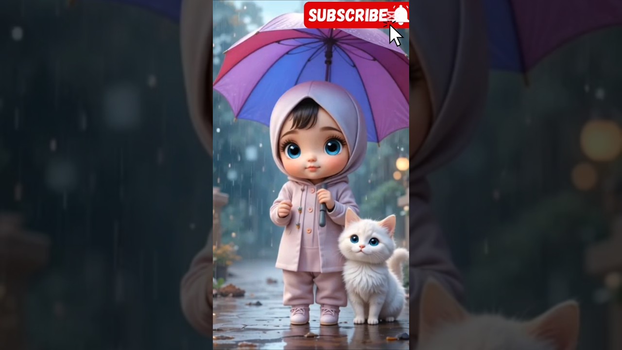 🌧️ Surat Ikhlas Recitation | Viral Short | Peaceful Tots