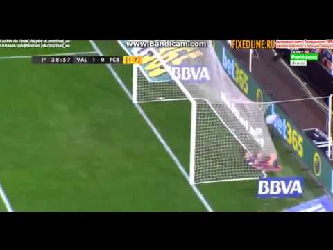 Alvaro Negredo Amazing Goal - Valencia CF 1-0 FC Barcelona - Copa Del Rey - 10.03.2016