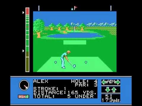 Jack Nicklaus' Greatest 18 Holes of Major Championship Golf NES