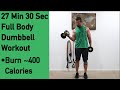 Dumbbell Full Body Workout - DB Combo Workout
