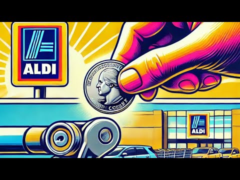 How Does ALDI Grocery Shopping Cart Quarter System Work