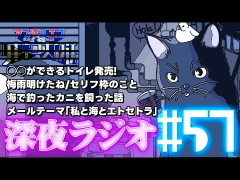 【#57】作業/勉強/運転/睡眠のお供にちょうど良いラジオ【VTuber】#ツキネコ大放送