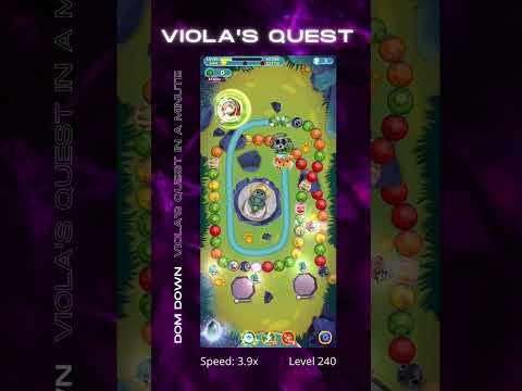 Dom Down Viola's Quest - Level 240 🟣🟠🔴 #shorts
