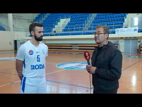 KK Smederevo - Kruševac 94:76, intervju sa NIkolom Lazićem, Nikolom Vukasovićem i Ivanom Mijatovićem