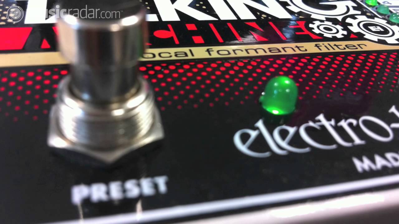 FIRST LOOK DEMO: Electro-Harmonix Stereo Talking Machine pedal - YouTube