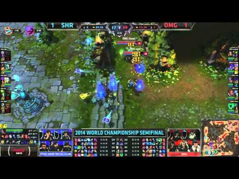 [Worlds 2014] SHR vs OMG - Intense Game 3 Ending