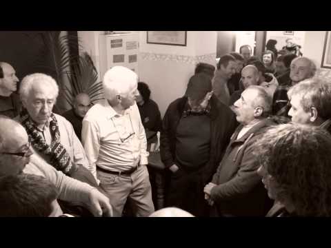 Trallalero "Fuxe de Zena" al Vieni e Canta all'Osteria Cabella di Sant'Olcese Genova