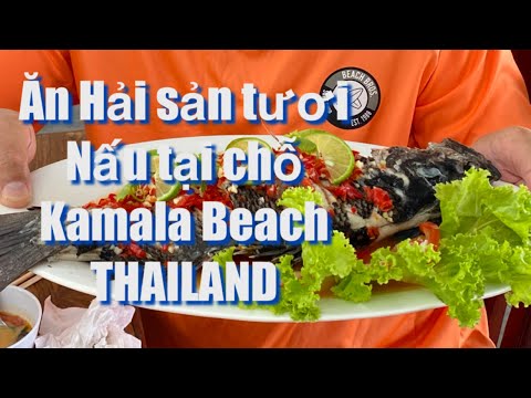 MARISCO 🦞 ALMOÇO / ăn trưa với Hải sản tươi nấu tại chỗ TƯƠI e NGON bã cháy lun tại Tailândia ❤️