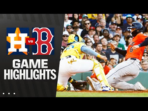 Astros vs. Red Sox Game Highlights (8/2/25) | MLB Highlights