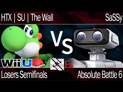 AB6 Smash 4 - HTX | SU | The Wall (Yoshi) vs Sassy (ROB) - Losers Semifinals
