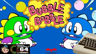 BUBBLE BOBBLE – Commodore 64 (1987) | Firebird’s Addictive Arcade Classic with Co-op Bubble Action