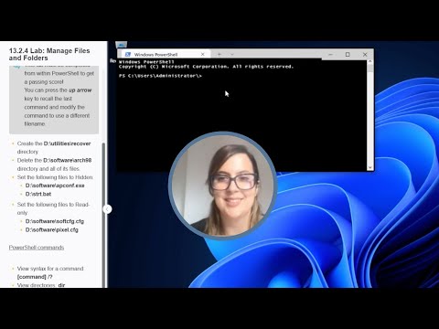 13.2.4 Lab: Manage Files and Folders
