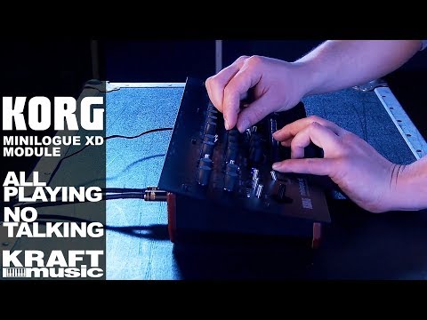 Korg Minilogue XD Module - All Playing No Talking!