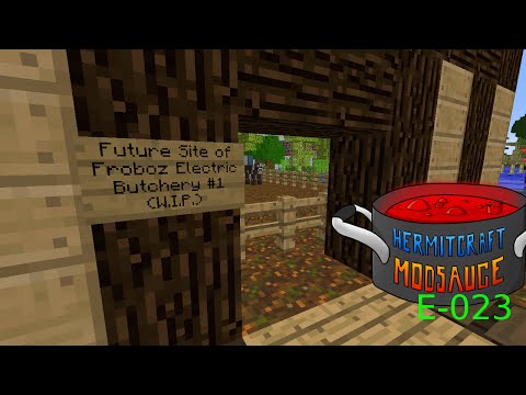 Minecraft Mod Sauce Ep 23 Moving Day HermitCraft Modded Minecraft