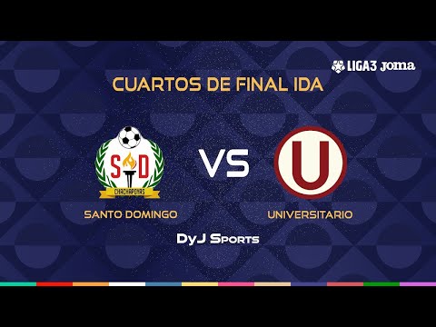 ⚫️ #Liga3 Joma 2025: RESUMEN - Santo Domingo 1-0 Universitario - Cuartos de Final (Ida)