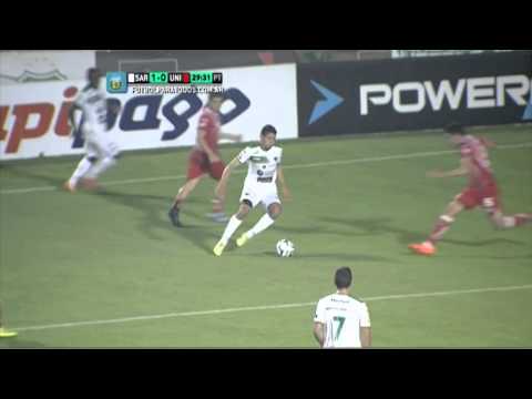 Lujo de Nuñez y mala definición de Luna. Sarmiento 1 - Unión 0.  B Nacional Fecha 10. FPT.