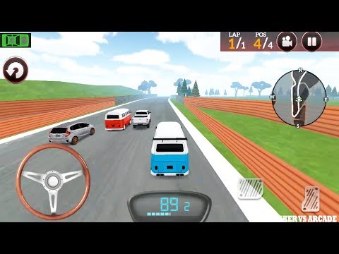 Drive for Speed Simulator: Blue Van Driving Race Mode - Android GamePlay 2019