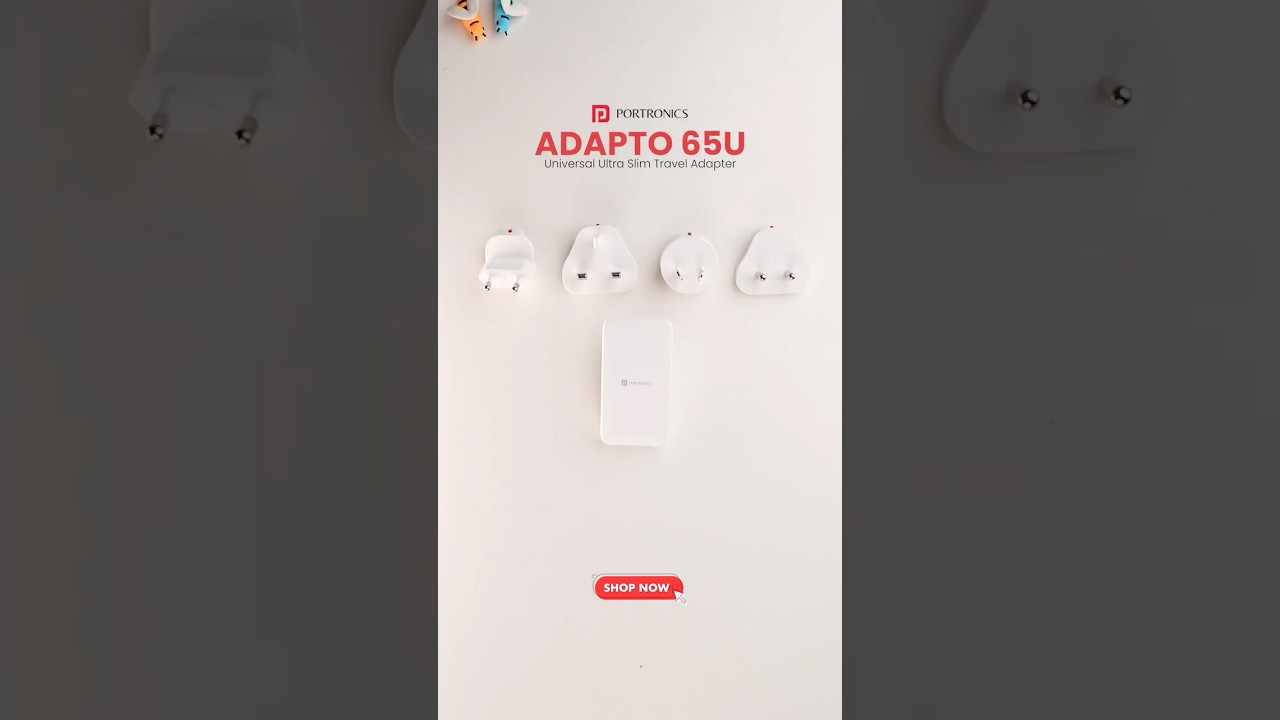 This One Charger Works Everywhere! | 65W Travel Adapter | Portronics