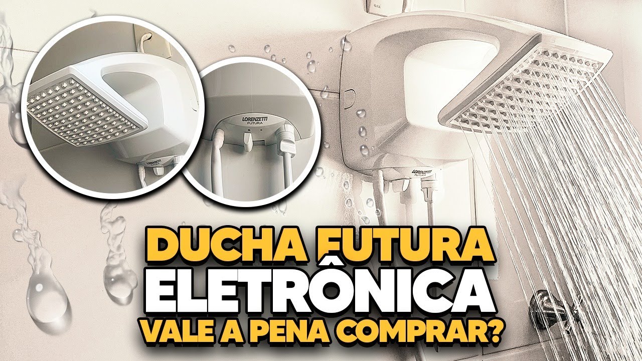 TESTAMOS a Ducha Futura Lorenzetti! Essa é a MELHOR DUCHA ELÉTRICA Custo Benefício 🚿