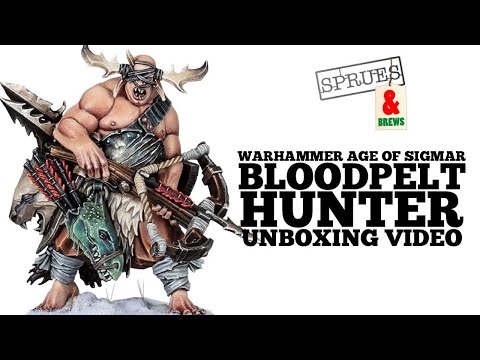 Bloodpelt Hunter Unboxing Video | Warhammer Age of Sigmar Ogor Mawtribes