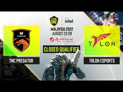 Dota2 - TNC Predator vs Talon Esports - Game 2 - ESL One Malaysia 2022 SEA: Closed Qualifier