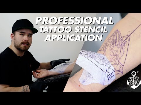 Professional Tattoo Transfer Paper Application (5 Steps Tutorial) | Sorry Mom