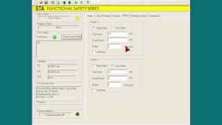 STA HLPRG Configuration Software Tutorial Alarms Tab