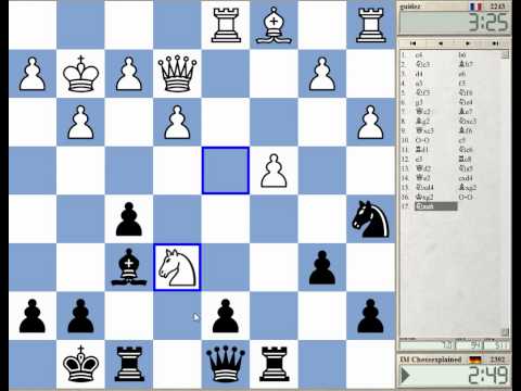 Blitz Chess #626 with Live Comments English Defence