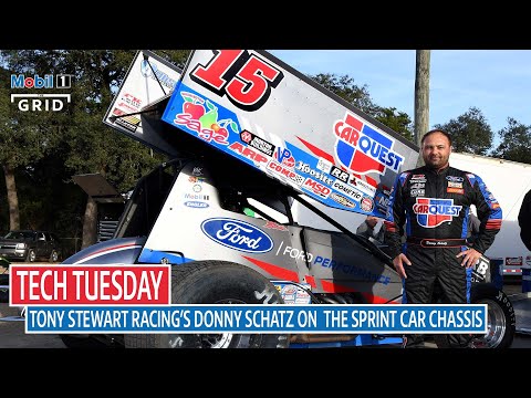 Sprint Car Chassis with Donny Schatz - Tech Tuesday | Mobil 1 The Grid