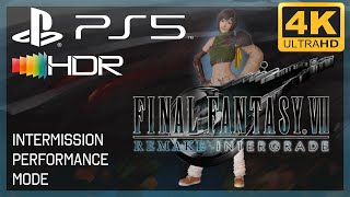 [4K/HDR] Final Fantasy VII Remake Intergrade INTERmission / Playstation 5 Gameplay / Performance