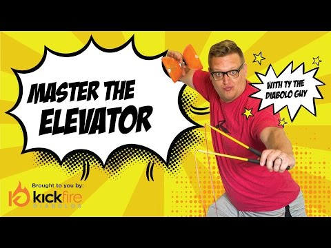 エレベータ - 初心者のためのディアボロ・トリック｜キックファイヤー・ディアボロ｜中国のYoYoトリック (The Elevator - Diabolo Tricks for Beginners | KickFire Diabolos | Chinese YoYo Tricks)