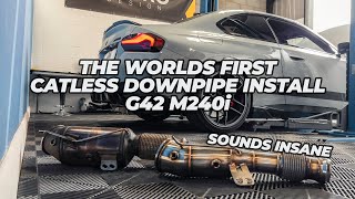 2019-2025 BMW M240i, M340i & M440i Exhaust Downpipe & Flex Pipe Guide