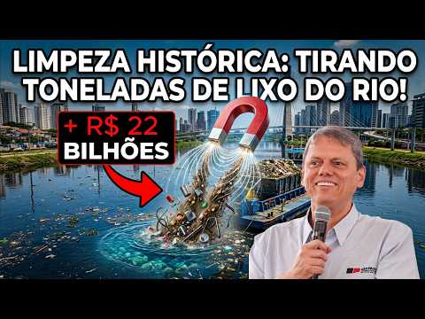 TIETÊ O Projeto de R$ 22 Bilhões que Está Trazendo o Tietê de Volta à Vida