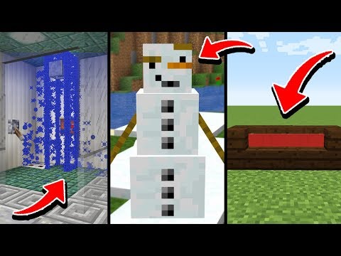 ЭТО САМЫЕ СЕКРЕТНЫЕ ПОСТРОЙКИ В МАЙНКРАФТ ВЫ МОЖЕТЕ ПОСТРОИТЬ ТУТОРИАЛ В MINECRAFT ПОКУПКА БЕЗ МОДОВ