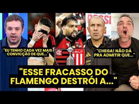 “ISSO NÃO EXISTE!!! Essa ELIMINAÇÃO DO FLAMENGO DESTRÓI a…” QUEDA pro ESTUDIANTES PROVOCA DEBATE!