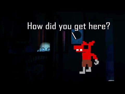 FNAF Sister Location RARE SCENE | Bidybab in Elevator Easter egg!