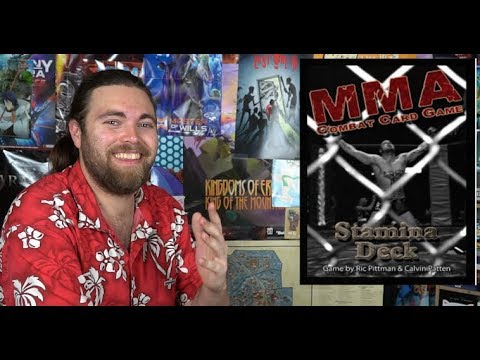 MMA Combat Card Game - Kickstarter Review