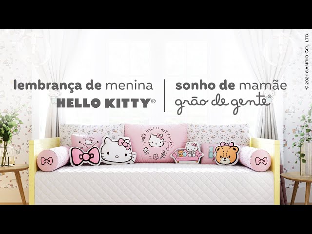 HELLO KITTY PARA QUARTO DE BEBÊ E  INFANTIL | GRÃO DE GENTE