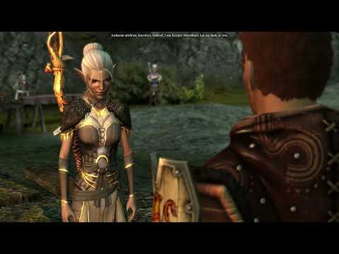 Dragon Age II | Marethari talks about Sarcastic Hawke - A Long Way Home Quest