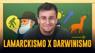 Conceitos fundamentais de Lamarckismo x Darwinismo ENEM 2026 (didática mágica do Professor Assaad)