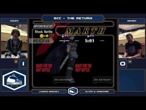 SCC - The Return Melee Singles - Soupo (Marth) vs Semi (Donkey Kong) - Loser's Bracket