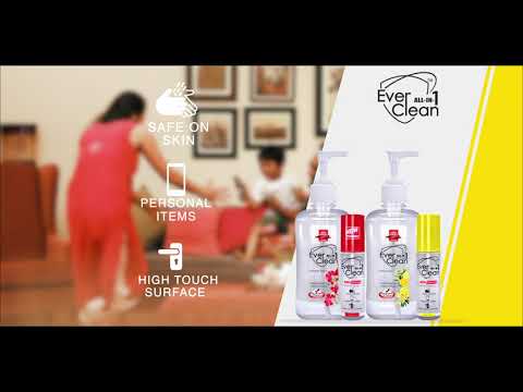 EverClean All-in-1 Sanitizer Yummy Berry 50ml