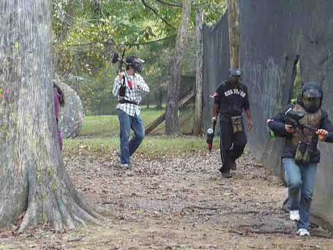 Paintball Fight at Long Live Paintball - 2011.10.01 Part 1