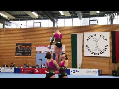Caro-Bauder, Antoni, Brunckhorst - TSG Hofherrnweiler-U. - Dynamics - Acro Cup Albershausen 2013