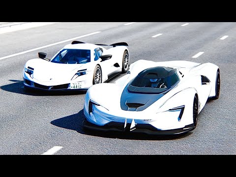 Thumbnail for Aspark Owl vs SRT Tomahawk at Drag Race 20 KM by Aspark