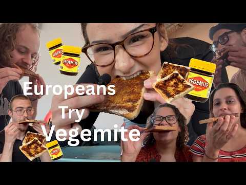 The great vegemite tasting of 2026 | Forcing Europeans to try vegemite