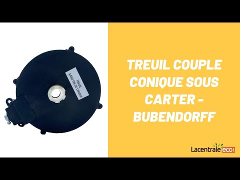 Treuil couple conique sous carter - Bubendorff