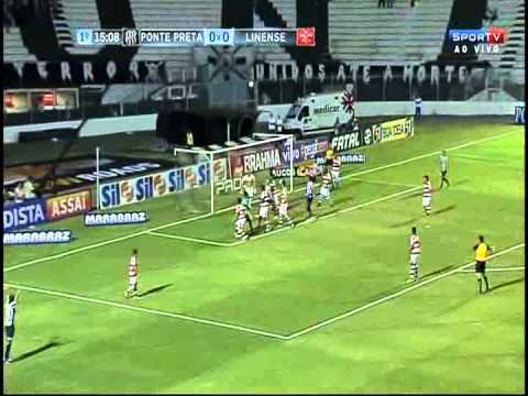 Ponte 1x0 Linense - 1º Tempo