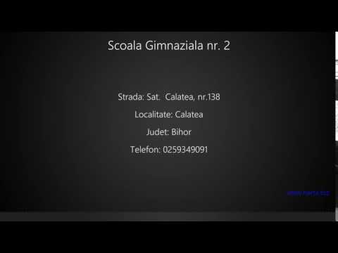 Scoala Gimnaziala nr. 2 Calatea